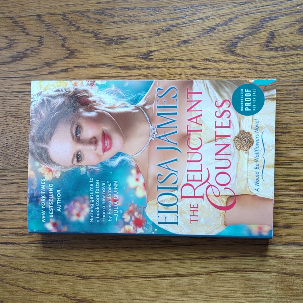EUC Uncorrected Proof The Reluctant Countess Paperback Book Romance Novel